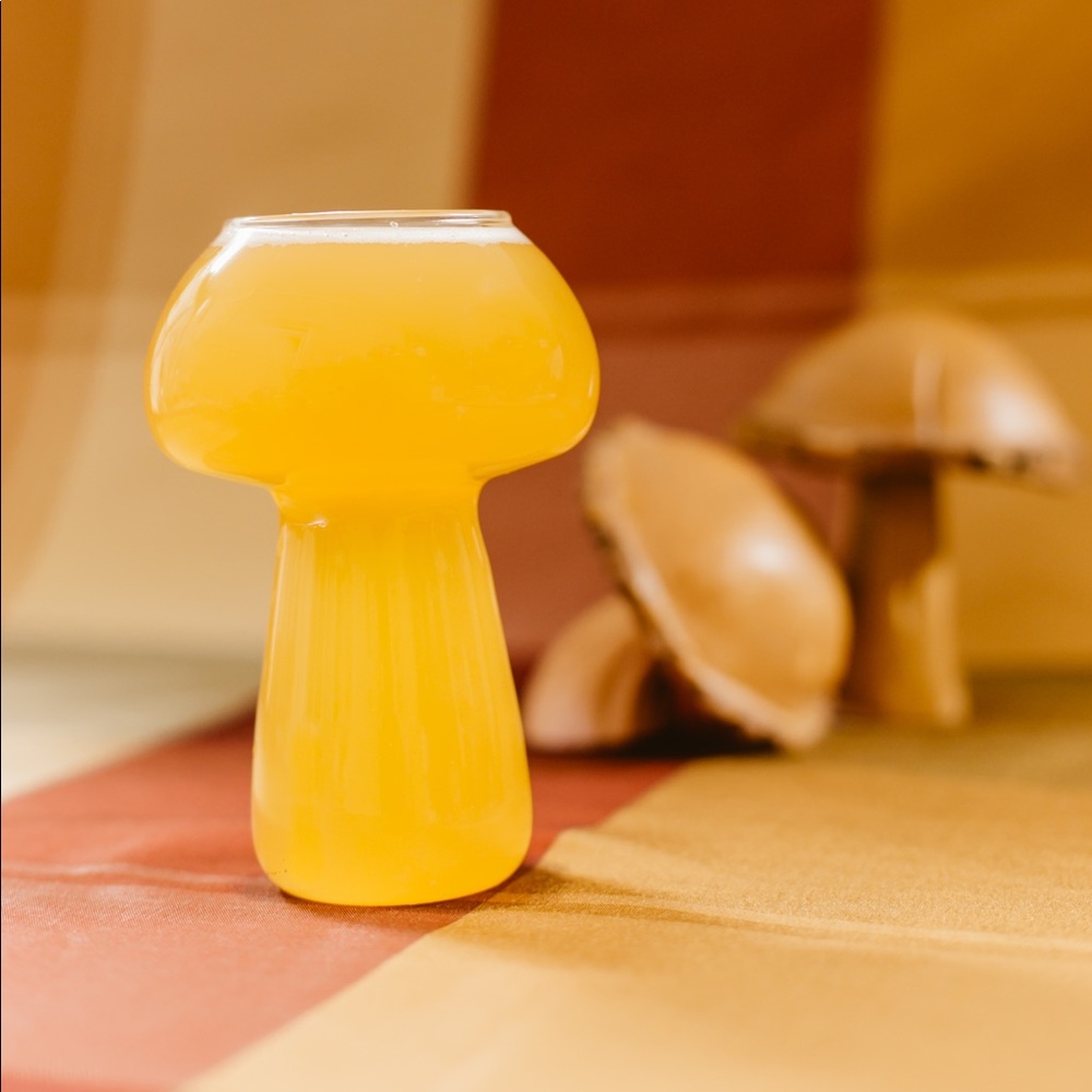 Mushroom Beer Glass 🍄